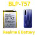 Realme 6 Battery, Realme 6 Pro Battery, Realme 6i Battery, BLP-757 Battery. 