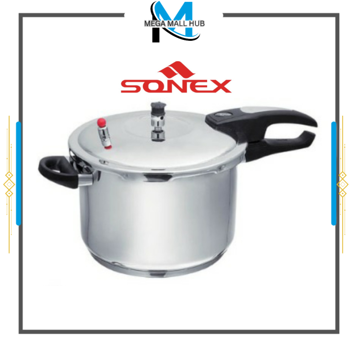 Sonex MAB Pressure Cooker - | Stainless Steel | - 5 Liter ,7 Liter, 9 Liter. 11 Liter