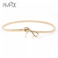 Fashion Metal Chain Waist Belt for Women Circle Chain Waist Belt for Girls Size 60cm-100cm Adjustable New Trendy Style Belts for Gift Birthday and Valentine Day Gift for Girl. 