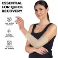 1 Roll Elastic Bandage Wrap Premium Self-Closing Compression Bandage for Wrist, Calf, Ankle, Foot Sprains,Sport Injuries. 