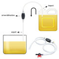 High Flow Siphon Hand Pump Portable Manual Car bike and boat Fuel Transfer Pump for Petrol Diesel Oil Liquid Water. 