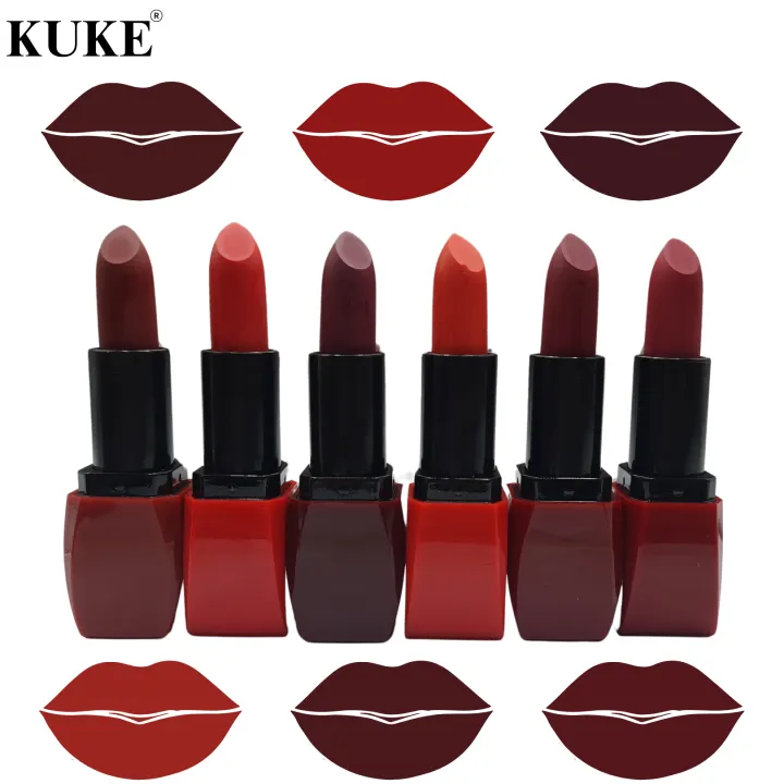KUKE%20Matte%20LipStick%20%7C%20Matte%20Lip%20Stick%20%7C%20Lip%20Stick%20%7C%20Pack%20of%206%20%7C%20Bundle%20Deal%20%7C%20Lipstick%20%7C%20High%20Quality%20Lipstick%7C%20-%20Image%204