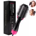 Professional Hot Air Brush Straightening Hair Dryer comb and Volumizer with Straightener Curler for Girls, Women. 