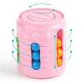 Lingerie Sets，Pop Can Cube 3 In 1 Multiple Functions Fidget Spinner Rotating Magic Bean Cube Top Colorful Beans Finger Spinning Decompression. 