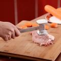 Two Sides Aluminum Meat Hammer Mallet Beef Chicken Kitchen Tools. 