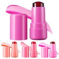 Blush - Facial Cheek Jelly Blush Stick - Cheek Lip Tinted - Lip Brighten Cream Water Jelly Tint Stick for Girls. 