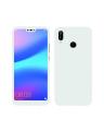 Huawei P20 Lite White Matte Mobile Skin. 