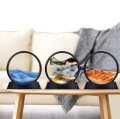 3D Moving Sand ART Lamp , Flowing Sand Painting NightLight ,Table Lamp, Sand Mountain Lamp , Sandscape ainting ,. 