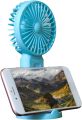 L8 Mini Fan Three-Speeds Strong Wind with Base Electric Portable Handheld Fan for Office Handheld Fan. 