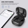 Boltune BT-BH020 Wireless Earbuds, Bluetooth Headphones Bluetooth 5.0 Wireless Headphones 4D Surroud Heavy Bass IPX5 Waterproof True Wireless Stereo Headsets-02,Bright Black,M. 