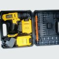 Drill Machine cordless 21v double battery with kit. 