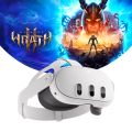 Meta Quest 3 512GB Advanced All-in-One VR Headset, Breakthrough Mixed Reality Powerful Performance Virtual-Reality Bundle with VR Controller Silicone Protective Cover Case and Accessories (Black). 