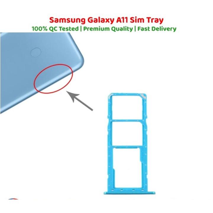 Samsung Galaxy A11 Dual SIM Tray Sim Jacket Sim Slot Sim Door