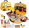 Little Kids Tools Breifcase Car Shaped Box Tools Set Attractive Design. 