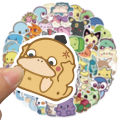 50pcs Kawaii Pokemon Cartoon Stationery Stickers for Luggage Handbook Scrapbooking DIY Decoration Waterproof Removable Sticker. 