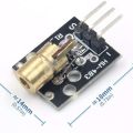 5V Laser Sensor Module For Arduino AVR(KY-008 Laser Transmitter +Laser Receiver Sensor Module Non-modulator Tube). 