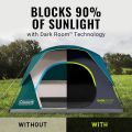 coleman 8-PERSON DARK ROOM™ SKYDOME™ CAMPING TENT. 