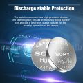 50PCS Sony 377 377A SR626SW AG4 SR626 LR66 LR626 1.55V Silver Oxide Watch Battery For LED Headphone Scale Calculator Button Cell. 