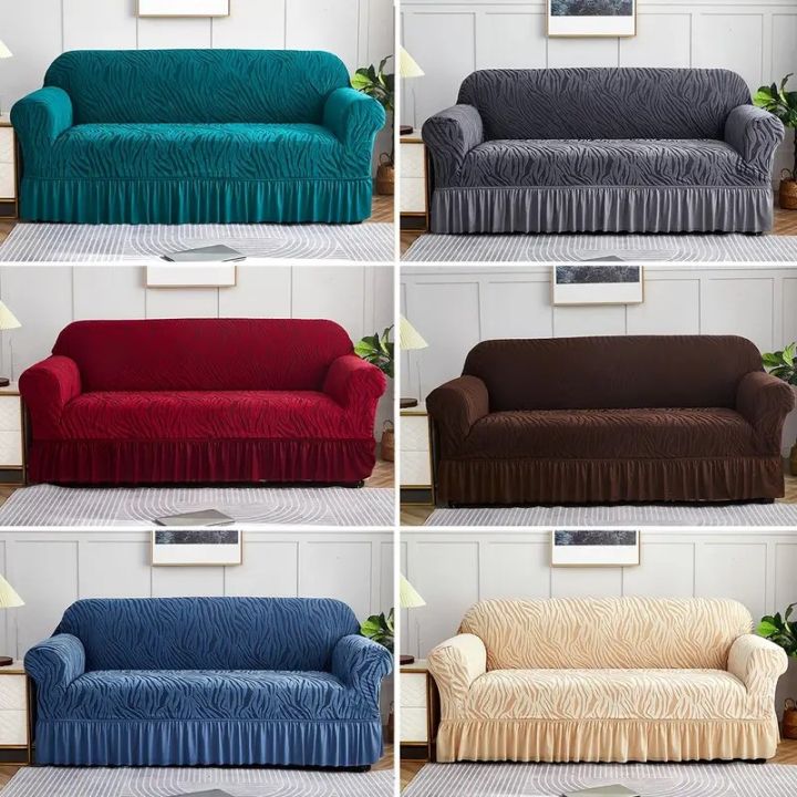 Zebra Sofa Cover / Stretchable Sofa Covers with Best Quality / ALL SIZES ARE AVAILABLE (JUMBO SIZE)