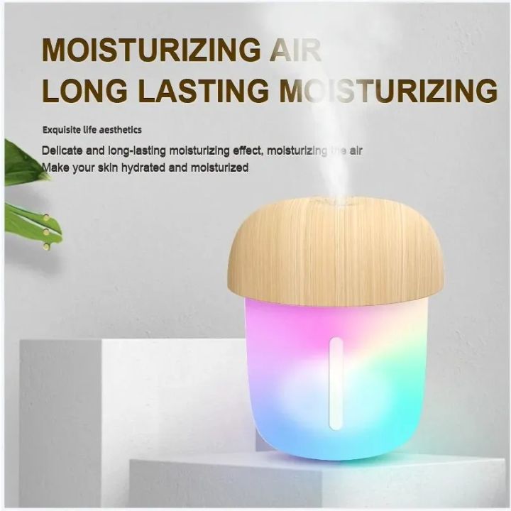 Humidifier%20For%20Room%20USB%20Mini%20Cute%20Mushroom%20Humidifier%20with%20RGB%20Night%20Lights,%20250%20ml%20Portable%20Small%20Humidifier%20-%20Image%205