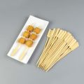 50 Pieces Bamboo Paddle Skewers, Barbecue Natural Eco-Friendly Bamboo Skewers Cocktail Sticks, For Barbecue, Kebabs, Burgers, Fruits, Marshmallows, Cocktails, Buffets Party. 