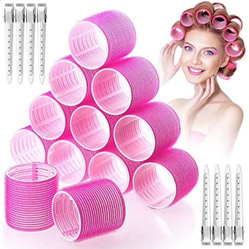 NEW%20FASHION%20Hair%20Rollers%20and%20Curlers%20with%20Hair%20Sectioning%20Clips%20(%20Pack%20of%2012)%20-%20Image%202