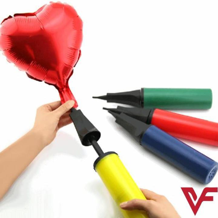 Heavy Duty Plastic Balloon Air Pump (Multi-color) For Birthdays, Celebration and Parties Decoration