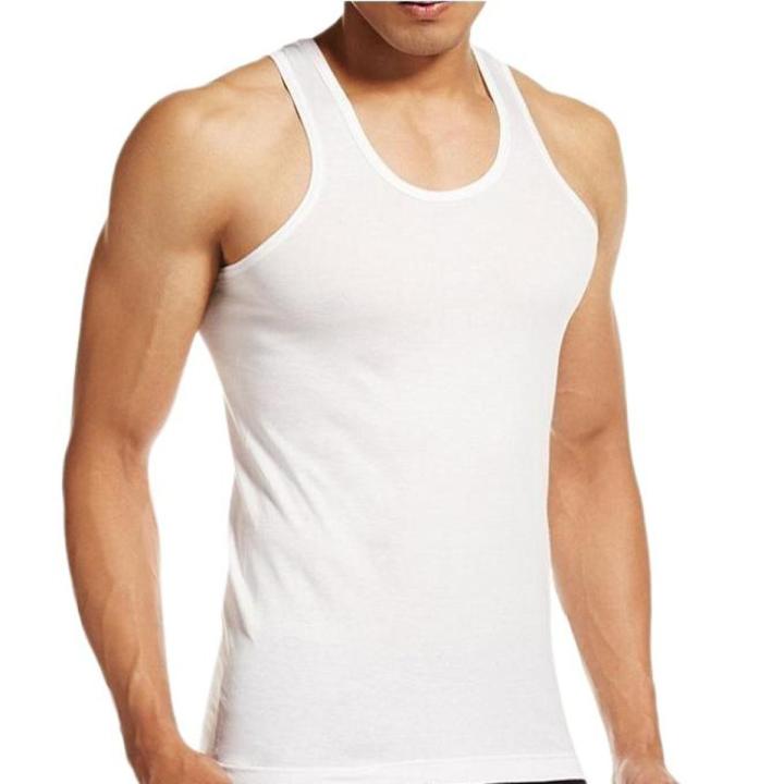 White Inner Vest For Men Without Sleeves Sando for Men Banyan For Men