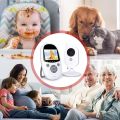 Victure BM24 Baby Monitor 2.4 GHz Video Baby Monitor with Camera, Auto Night Vision VOX Auto Wake-up Mode 2-Way Intercom Talk Temperature Sensor and Lullabies. 