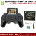 Games Controller Joystick 520 Game With Controller - S10 Handheld Game Pad Digital Game Player & Digital LED Display - Game For Boys & Children. 