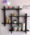 Dual Intersecting Floating Wall Shelf Wall Décor Wall Rack, for Living Room, Wall Mounted Shelves Wall hanging shelves Book shelf Storage shelf. 