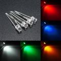 Pack of 50pcs - LED Light Emitting Diode 5mm- White Green Yellow Blue Red Orange LED Bulbs. 