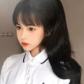 Synthetic Natural Long Curly Ponytail Wig Big Wavy Grab Clip Pony Tail for Girls. 