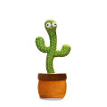 Emoin Dancing Cactus Baby Toys 6 to 12 Months, Talking Cactus Toys Repeats What You Say Baby Boy Toys, Dancing Cactus Mimicking Toy with LED English Sing Talking 15 Second Voice Recorder Musical Toys for Children Playing Birthday Gift and Home Decoration. 