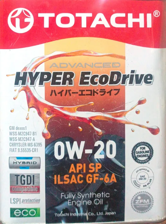 Totachi%20Hyper%20EcoDrive%20(SP%200W-20)%20Fully%20Synthetic%20Engine%20Oil%20-%20API%20SP,%20ILSAC%20GF-6A,%20Hybrid%20&%20TGDI%20Compatible,%204L%20-%20Image%202