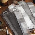 2025 Bitterolis Ketchup Girl Mottled Breath Series Tearable Multi-material Long Strip Decorative Notes 15 pieces in 6 styles. 