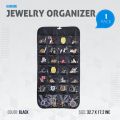 Fast Forward Jewelry Organizer Closet Organizer Hanging Storage 28 Clear PVC Pockets High Quality 75 GSM Non-Woven Fabric and PVC Material. 