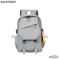 BAGSTREET Laptop Bag for Men and Women Water Resistant Polyester Business Travel Backpack 15.6 Inch. 