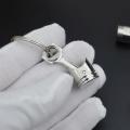 1 Fashionable Keychain Internal Combustion Auto Engine Piston Polished Car Pendant Metal Keyfob Key Ring Gift For Men Boy. 