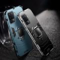 Vantime for OPPO F19 Pro Case Hard Shockproof Stand Holder Cover. 