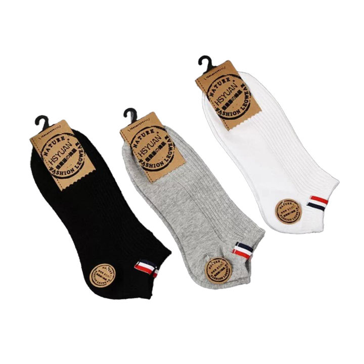 5 Pairs - Cotton Imported Ankle Best Quality Socks For Men