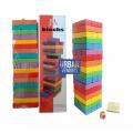 Jenga Colourful Blocks Game 51 Pcs. 