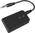 Ziidoo Bluetooth 5.0 Transmitter and Receiver, 3-in-1 Wireless Bluetooth Adapter,Low Latency Bluetooth Audio Adapter for TV,Car,Home Stereo System. 