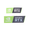 NVIDIA GTX RTX GEFORCE Sticker Laptop Label Graphics Card Label. 