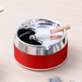 Cigarette Ashtray Detachable Lid Stainless Steel Cigarette Ashtray Smokers Desktop Smoking Ash Tray By D-Store. 
