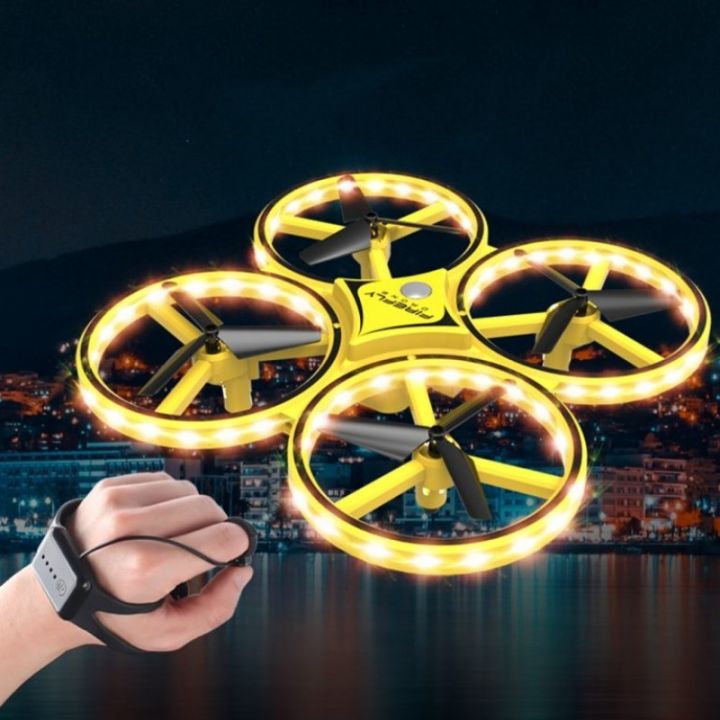 Gesture Control Drone - Gravity Sensor Watch - 3D flip Quad copter-KS