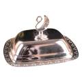 European Butter Dish Box, Lith Lid Cheese Butter Box Cheese Server, for Home Kitchen. 