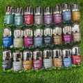 beauty Glitter Nail Paint  Set - 12 Colors x 14ml | High-Shine Sparkle & Chunky Glitter Polish | Long-Lasting, Chip-Resistant Formula | Salon Quality Manicure Kit. 