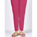 Neat Stitched Pink Cotton Straight Trouser Capri Pants For Girls Ladies-Assorted Colors Available. 