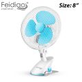 FEIDIAO 220V Table/Clip/Wall Fan 8 inch. 